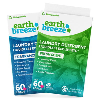 Earth Breeze Liquid-less Laundry Sheets